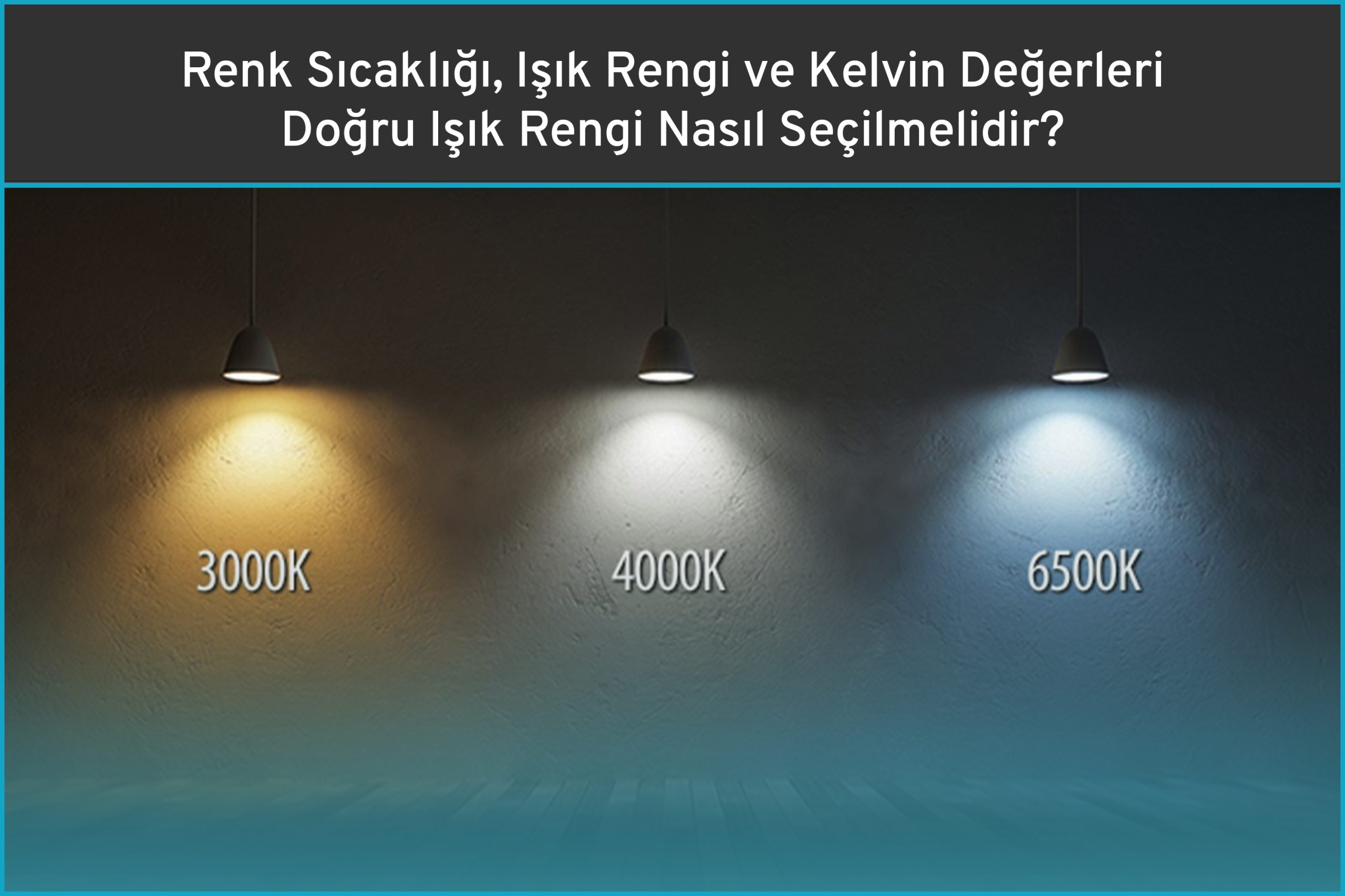 RENK SICAKLIĞI KELVİN NEDİR?