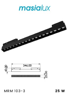 Mercek Lensli Magnet 35cm