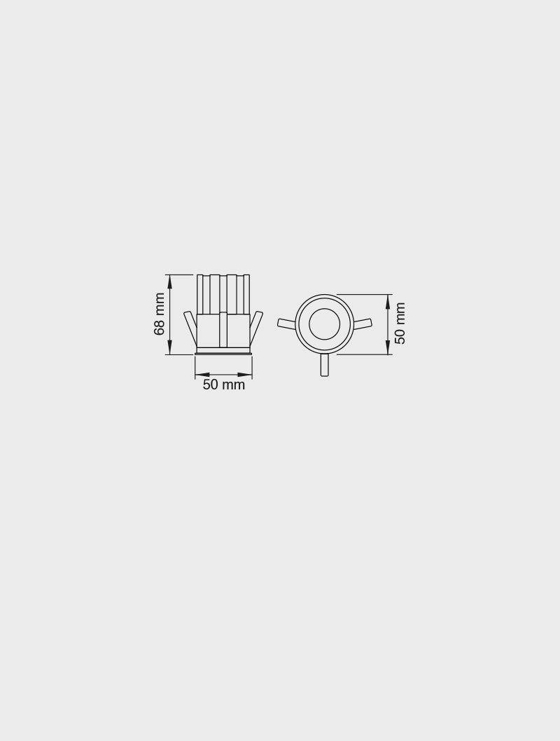 Masialux MD 1003-50 Receessed Lighting Recessed Lighting armatürü