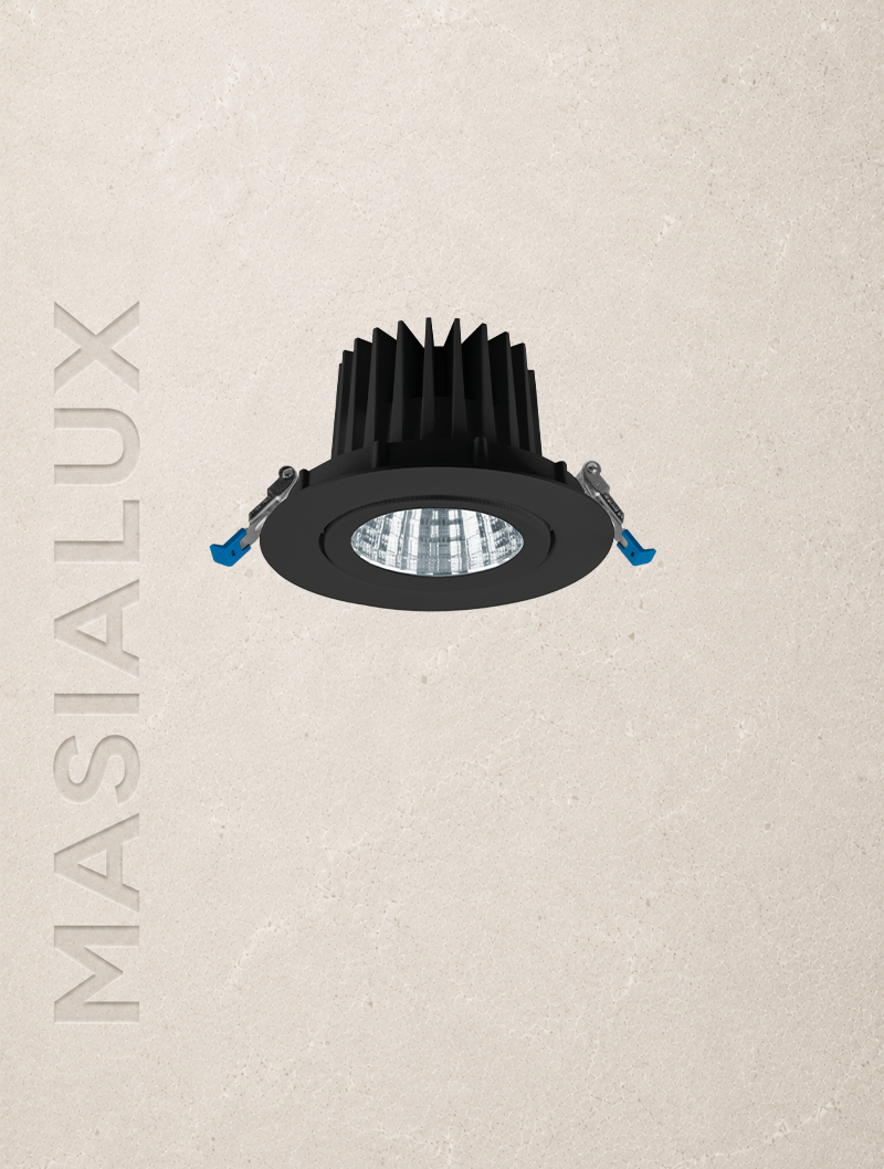 Masialux MD 102-1-100 Sıva Altı Aydınlatma LED armatür 20W 27W IP20