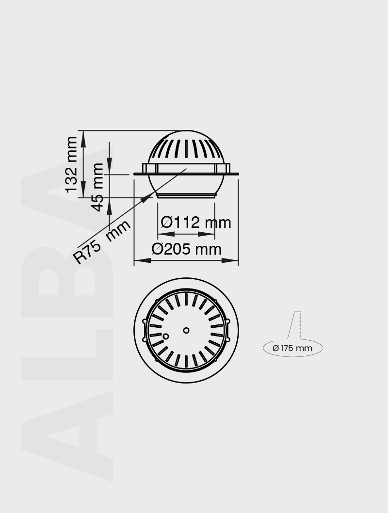 Masialux MD 107-1-118 Receessed Lighting Recessed Lighting armatürü