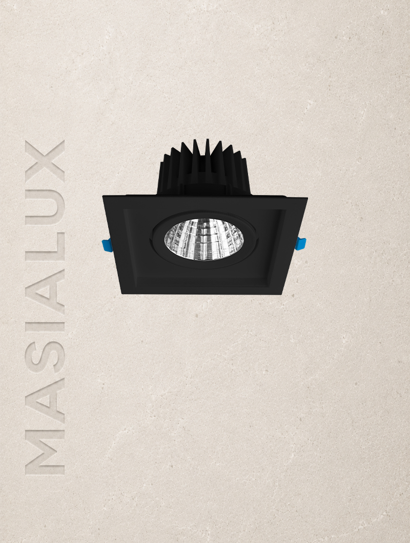 Masialux MD 119-1-100 Sıva Altı Aydınlatma LED armatür 20W 27W IP20