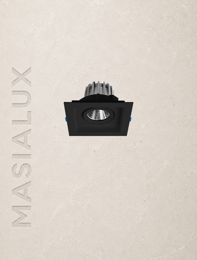 Masialux MD 119-1-60 Recessed Lighting LED armatür 10W IP20