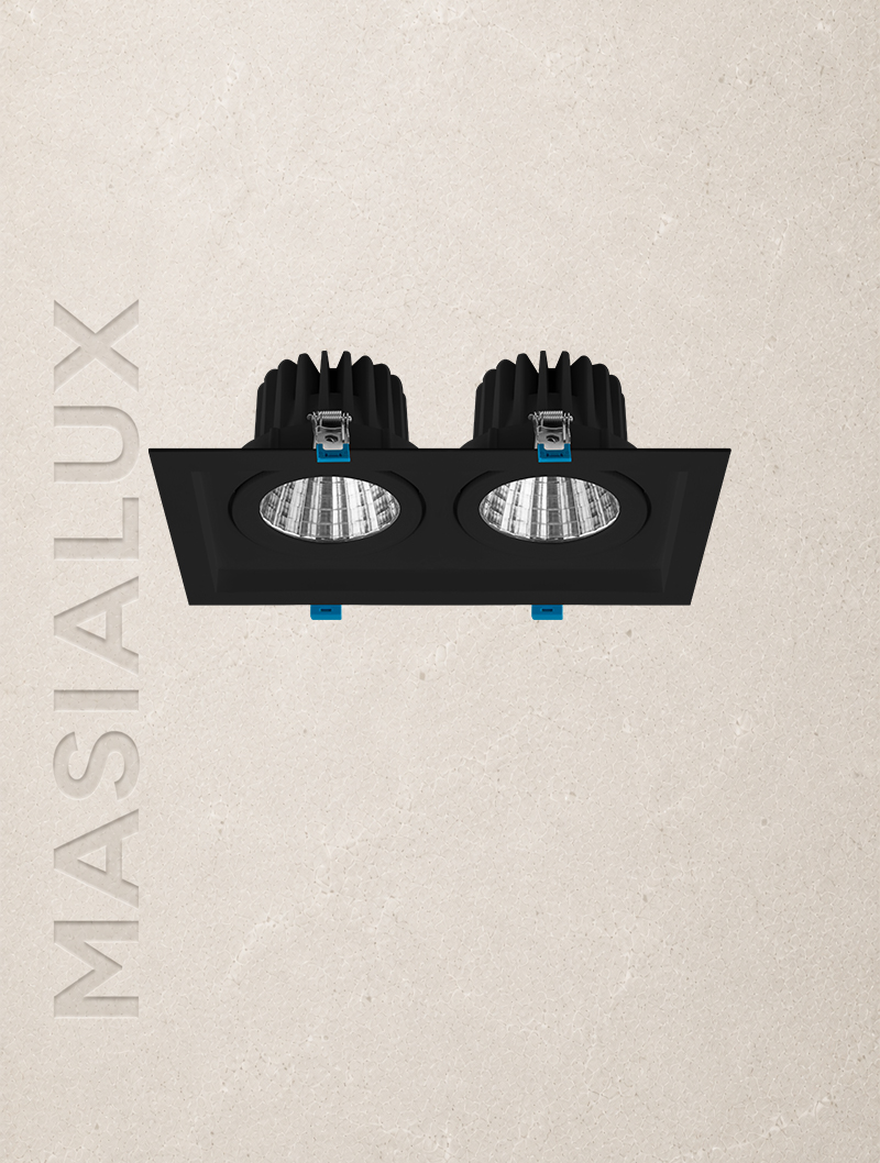 Masialux MD 119-2-85 Sıva Altı Aydınlatma LED armatür 30W 40W IP20