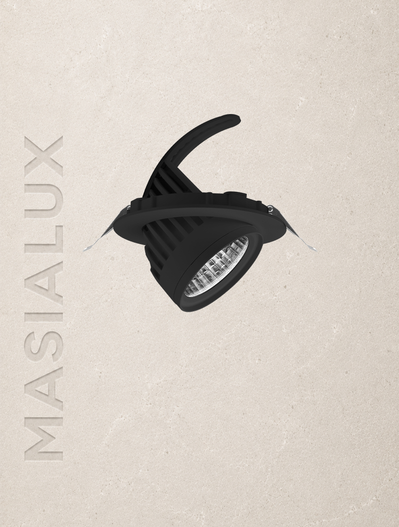 Masialux MD 122-1-100 Sıva Altı Aydınlatma LED armatür 20W 27W IP20
