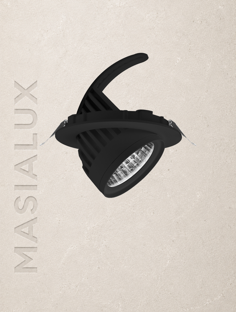 Masialux MD 122-1-118 Recessed Lighting LED armatür 20W 27W 38W IP20