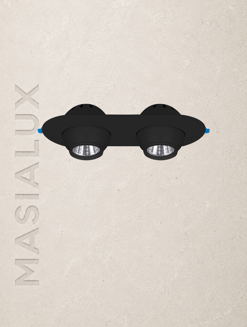 Masialux MD 122-2-60 Recessed Lighting LED armatür 20W IP20