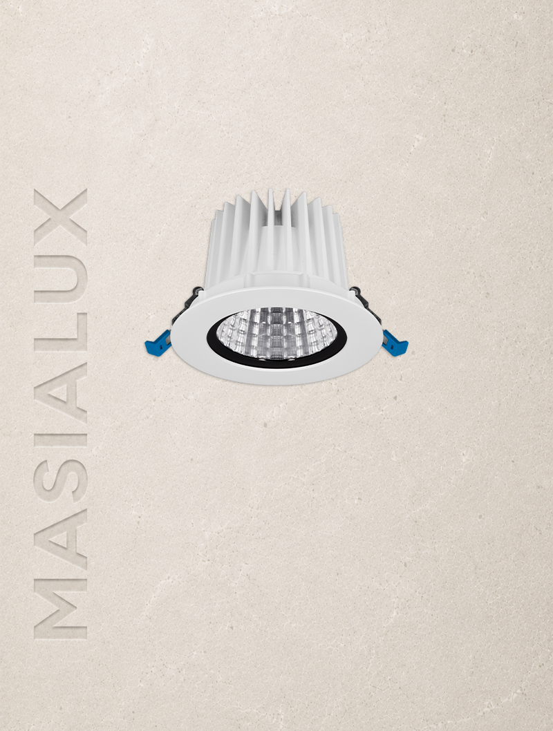 Masialux MD 161-1-100 Sıva Altı Aydınlatma LED armatür 20W 27W IP20