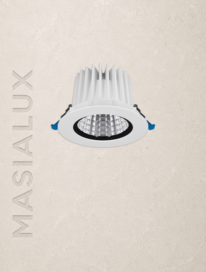 Masialux MD 161-1-118 Recessed Lighting LED armatür 20W 27W 38W IP20