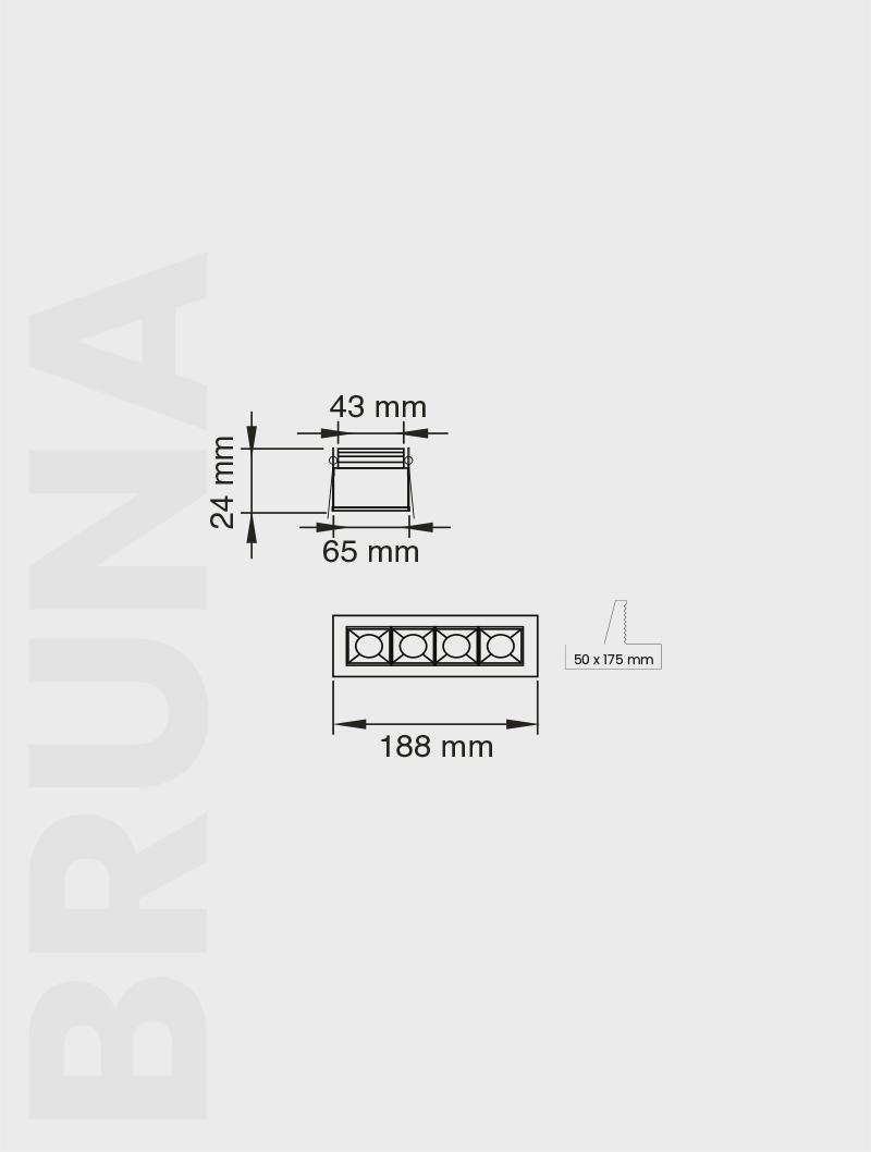 Masialux MD 621-4 Receessed Lighting Recessed Lighting armatürü