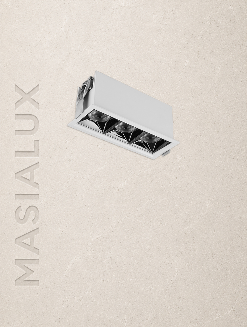 Masialux MD 622-3 Recessed Lighting LED armatür 12W IP20