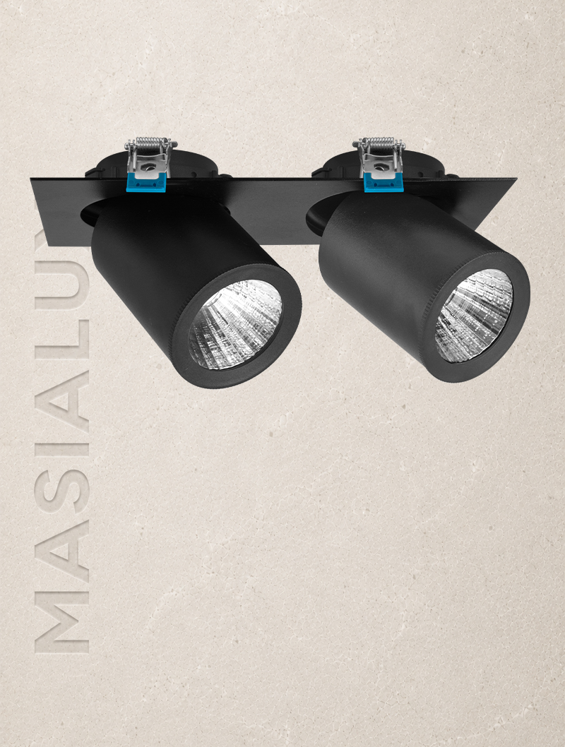 Masialux MD 901-2-100 Recessed Lighting LED armatür 40W 54W IP20