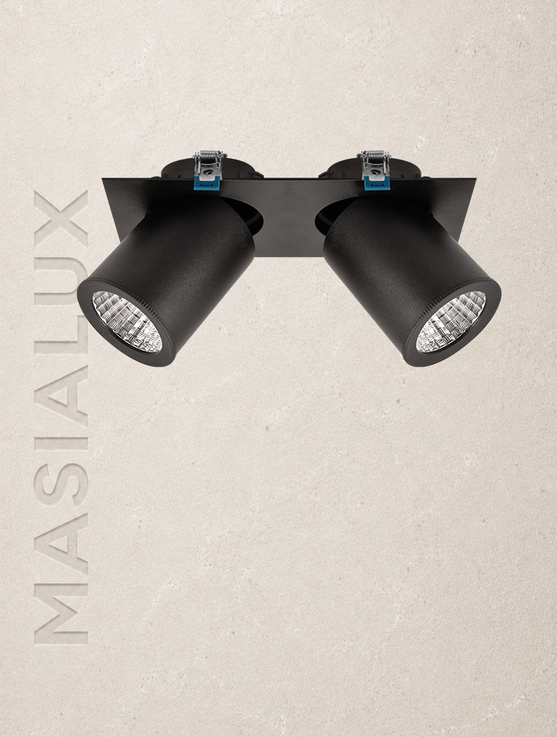 Masialux MD 901-2-85 Sıva Altı Aydınlatma LED armatür 30W 40W IP20