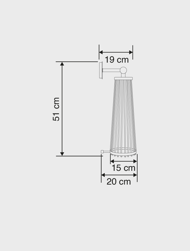 Masialux ME 153-1 Sconce Lighting Wall Sconce Lighting armatürü