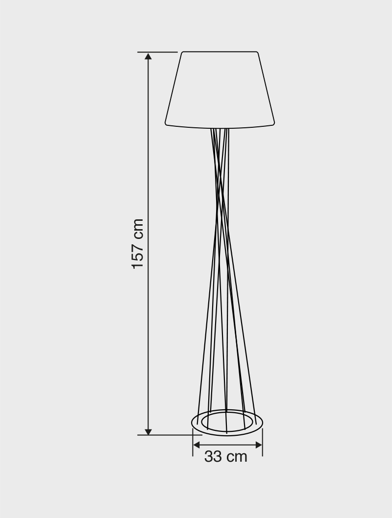 Masialux ME 179 Floor Lamp Floor Lamps armatürü