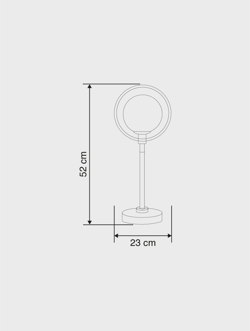 Masialux ME 185 Table Lamp Floor Lamps armatürü
