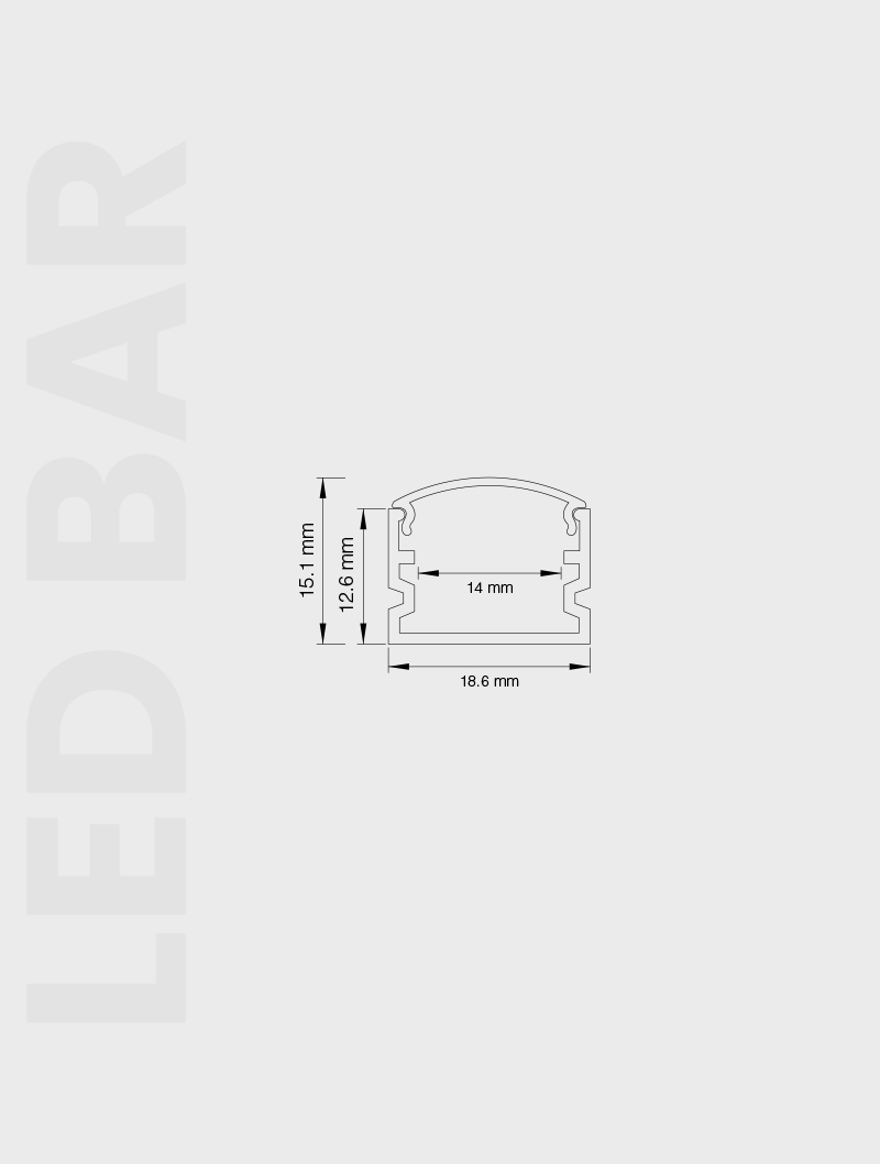 Masialux MJL 101 LED Bar Industrial Lighting armatürü