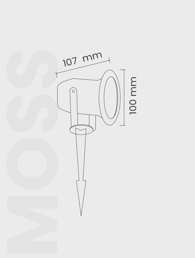 Masialux MO 121 Outdoor Lighting Outdoor Lighting armatürü