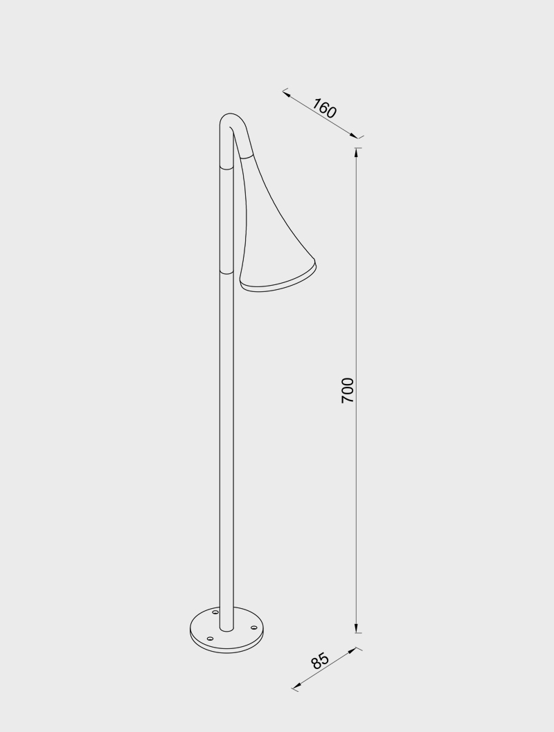 Masialux MO 231 Outdoor Lighting Outdoor Lighting armatürü