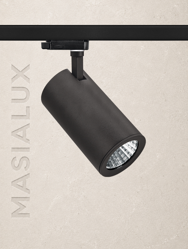 Masialux MR 1020-85 Track Spotlight LED armatür 15W 20W 27W IP20