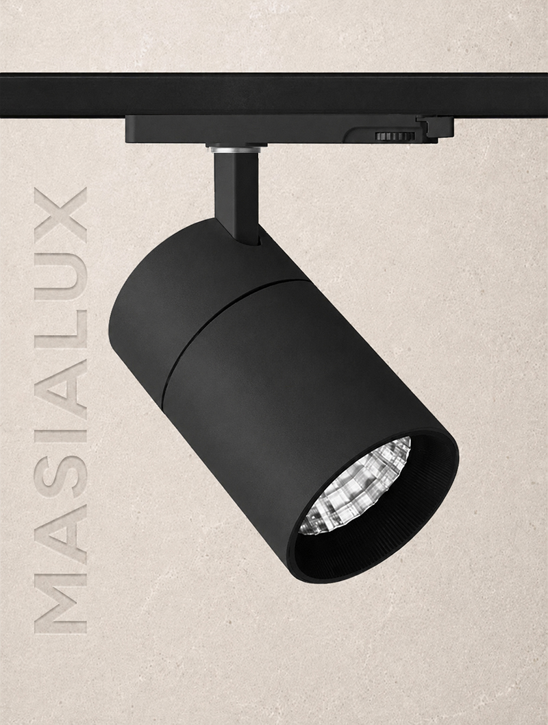 Masialux MR 1021-100 Track Spotlight LED armatür 20W 27W IP20