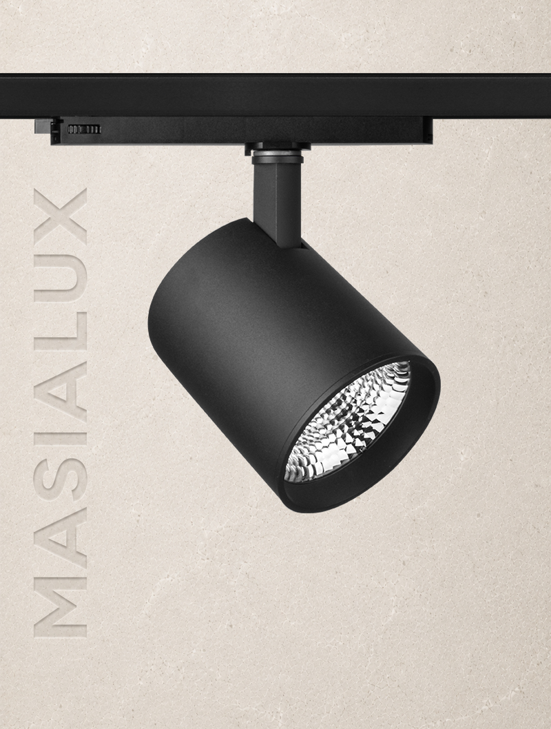 Masialux MR 1030-100 Track Spotlight LED armatür 20W 27W IP20