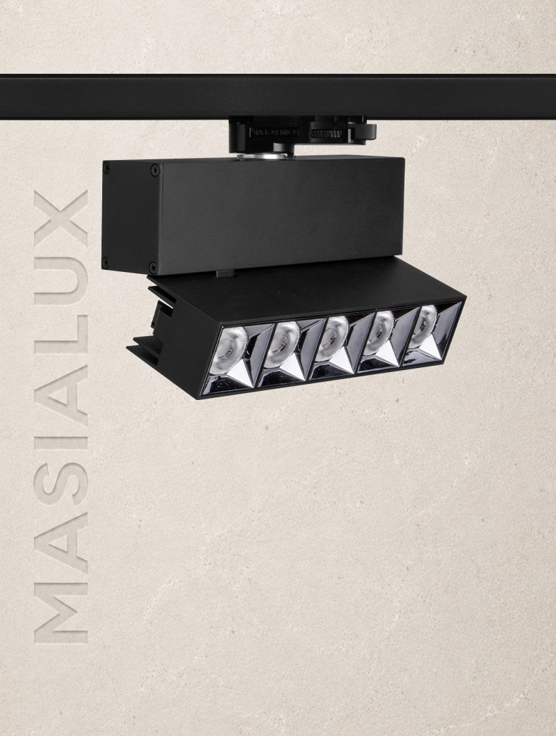 Masialux MR 1060 Track Spotlight LED armatür 20W IP20