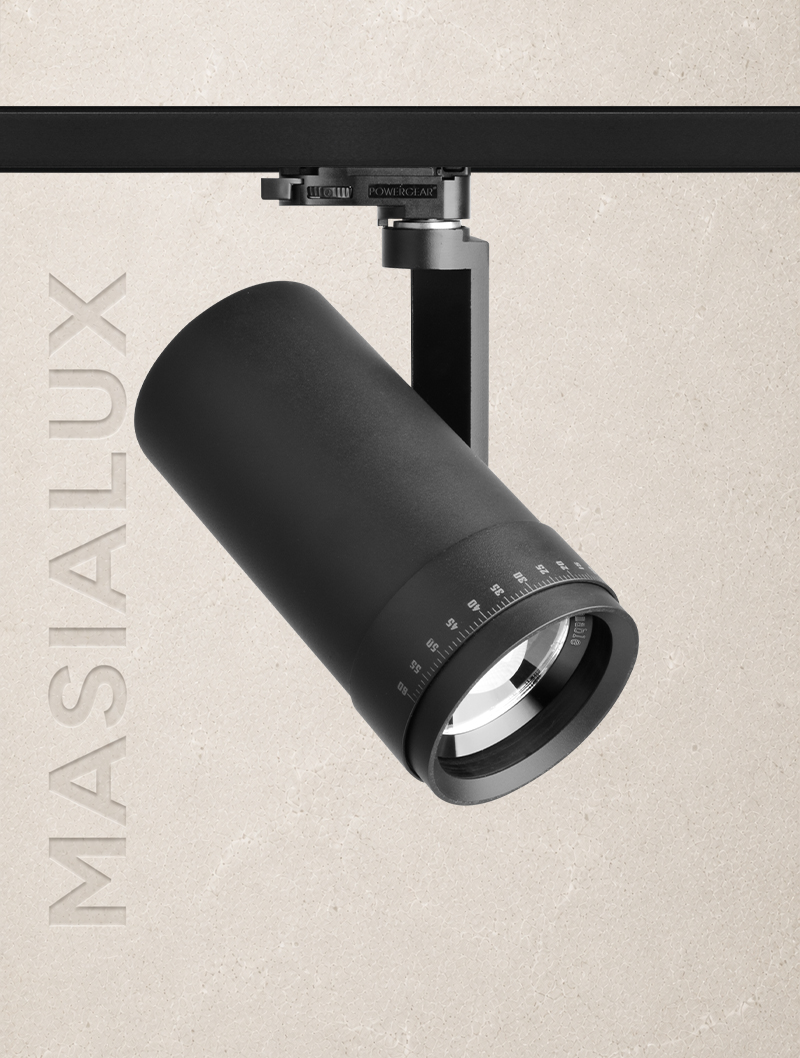 Masialux MR 1070-90 Track Spotlight LED armatür 33W 40W IP20