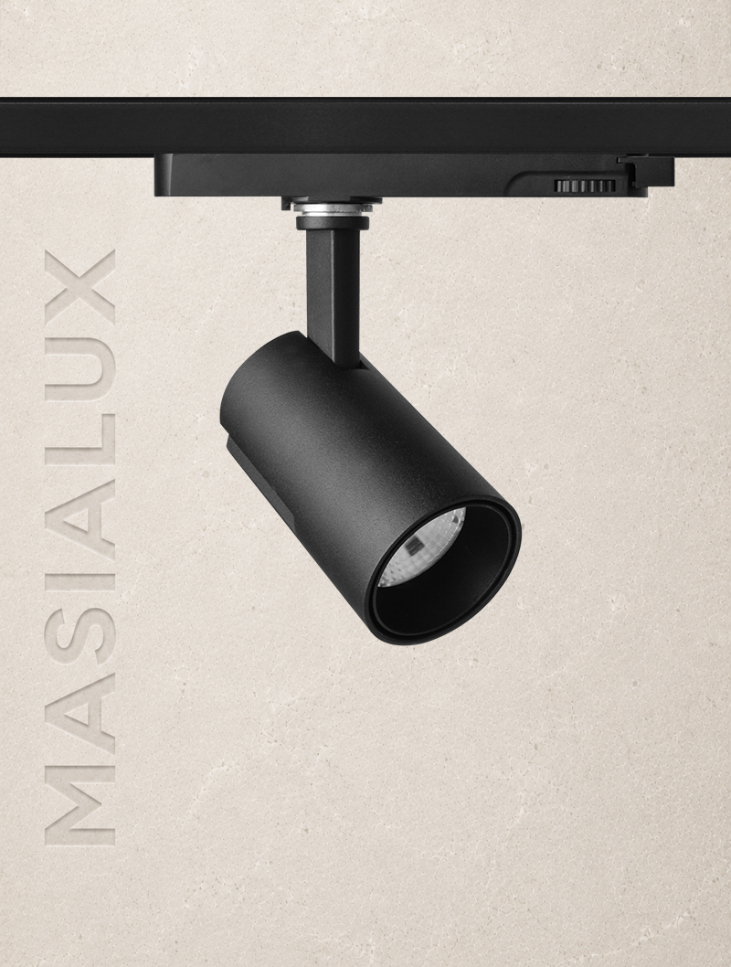 Masialux MR 1090-60 Track Spotlight LED armatür 15W 20W IP20