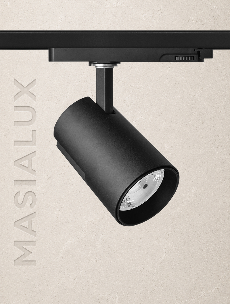 Masialux MR 1090-75 Track Spotlight LED armatür 20W 27W IP20