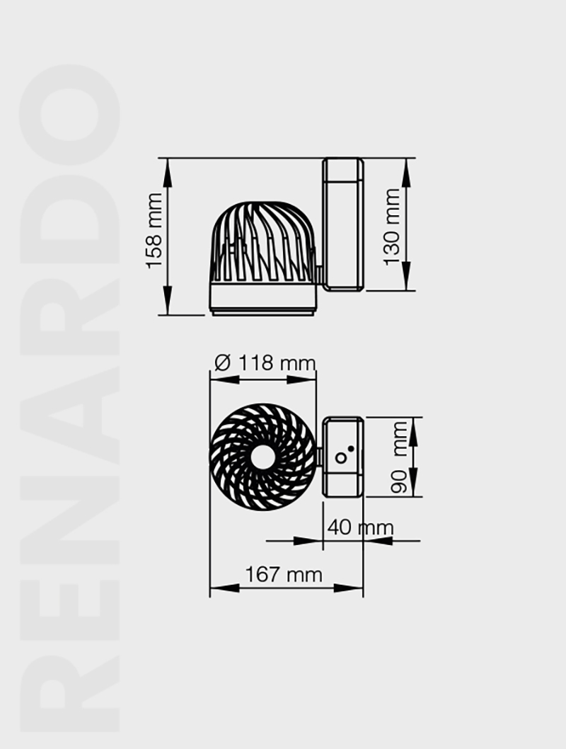 Masialux MR 601-118 Ray Spot Aydınlatma Ray Spot armatürü