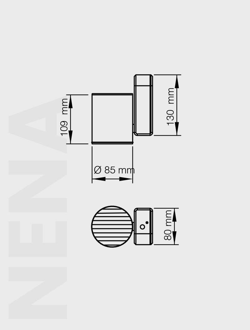 Masialux MR 801-85 Ray Spot Aydınlatma Ray Spot armatürü