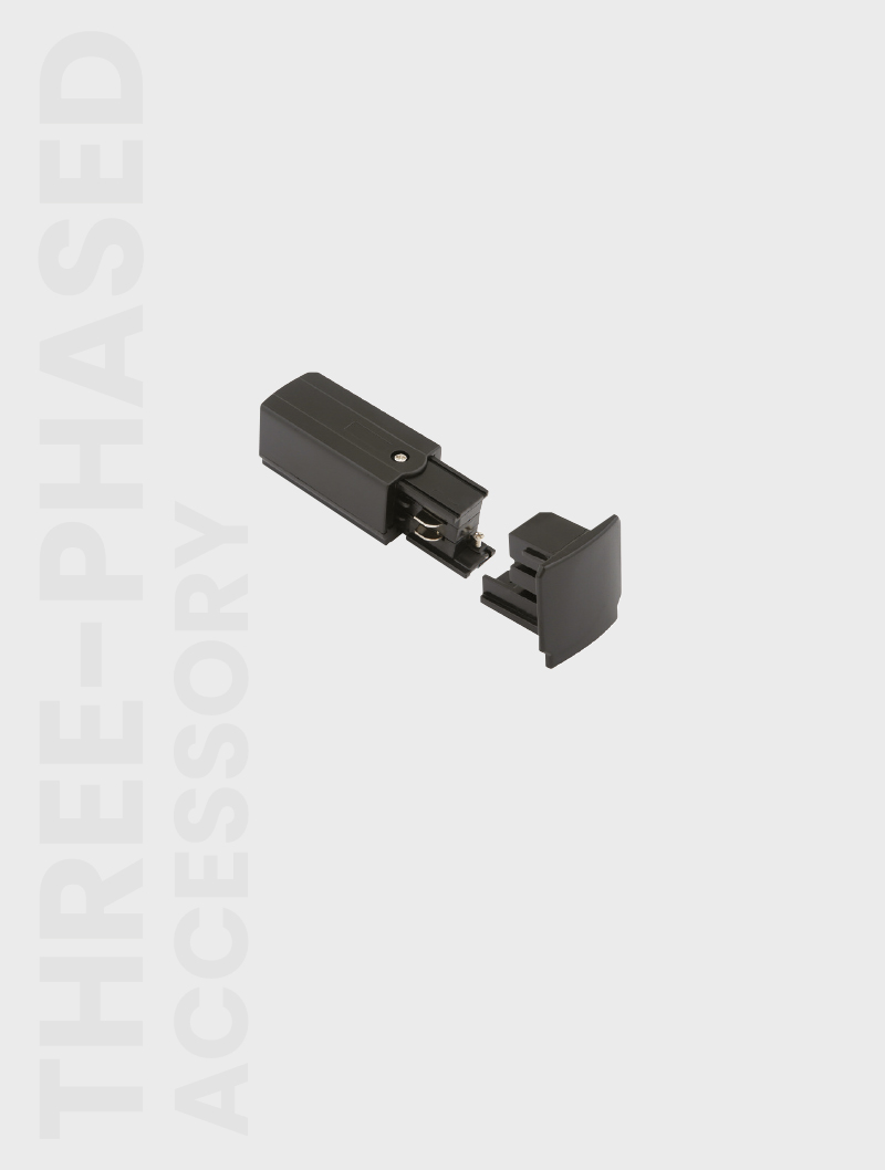 Three-Phase Track Power and Termination Cover