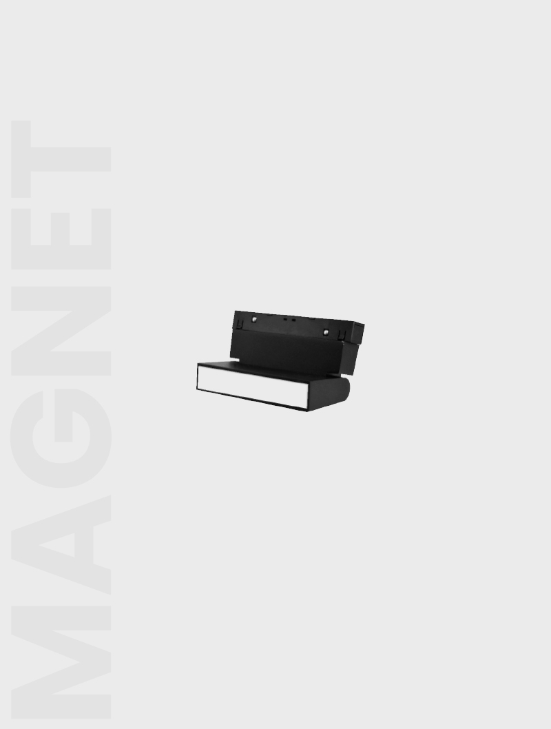 Masialux MRM 104-1 Magnetic Track Spot Magnetic Track Spotlight armatürü