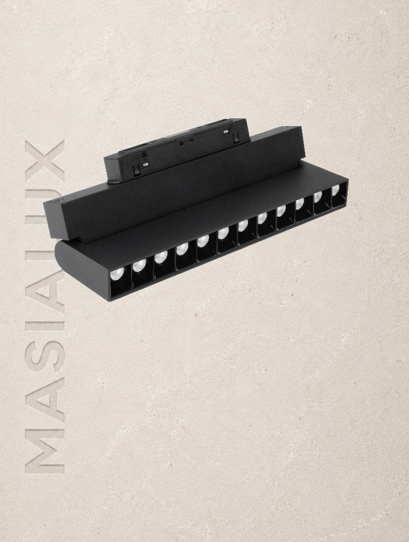 Masialux MRM 105-2 Magnetic Track Spotlight LED armatür 17W IP20