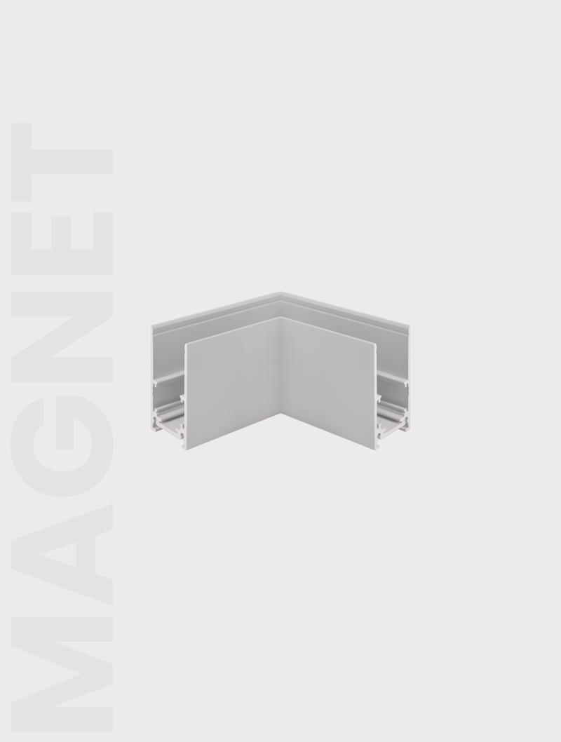 Masialux MRM 5106 Sıva Üstü Köşe Dönüş Magnet Ray armatürü
