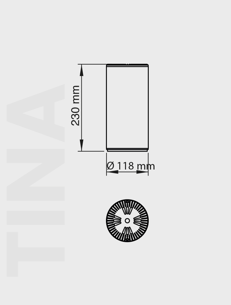 Masialux MS 605-118 Surface Mounted Lighting Surface Mounted Lighting armatürü