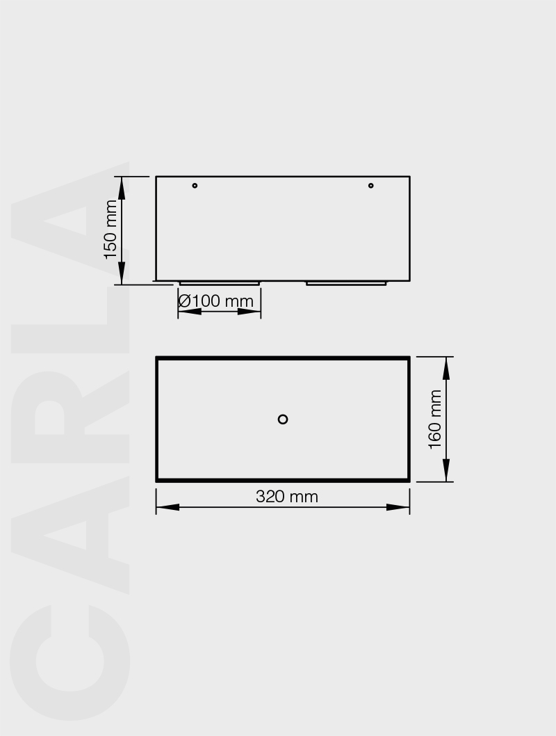Masialux MS 612-2-100 Surface Mounted Lighting Surface Mounted Lighting armatürü