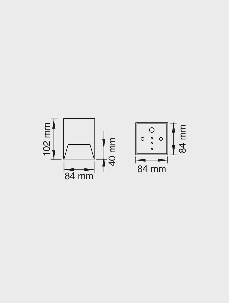 Masialux MS 630 Surface Mounted Lighting Surface Mounted Lighting armatürü