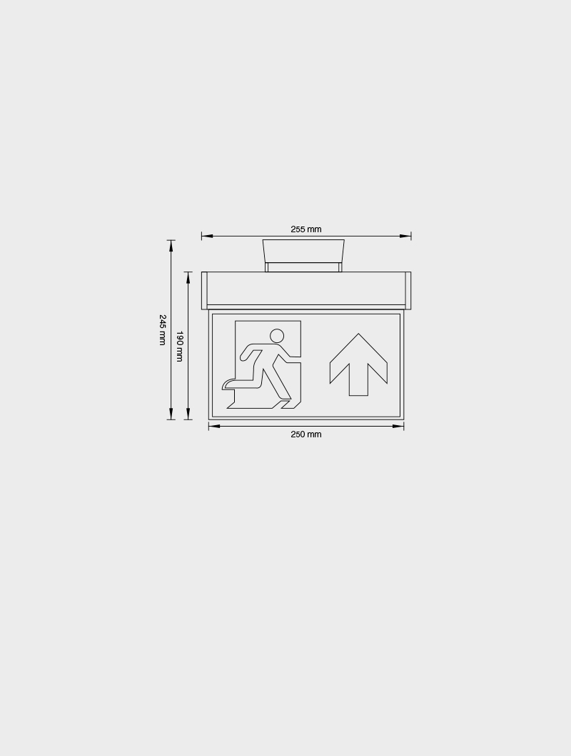 Masialux MX 102 Emergency Lighting Emergency Lighting and Signage armatürü