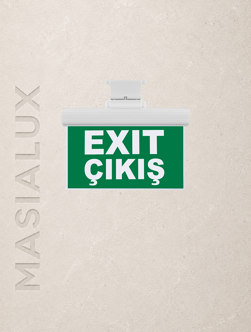 Masialux MX 104 Acil Aydınlatma ve Yönlendirmeler armatürü