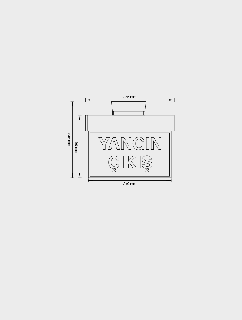 Masialux MX 106 Emergency Lighting Emergency Lighting and Signage armatürü