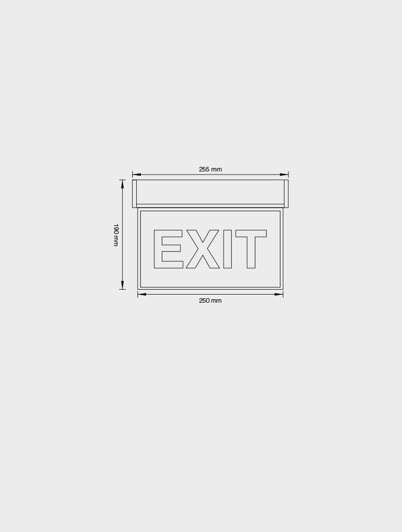 Masialux MX 205 Emergency Lighting Emergency Lighting and Signage armatürü