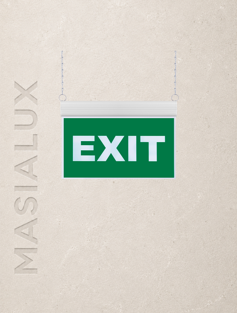 Masialux MX 205 Emergency Lighting and Signage LED armatür 1,5W IP44