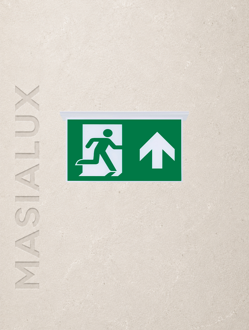 Masialux MX 302 Acil Aydınlatma ve Yönlendirmeler LED armatür 1,5W IP44