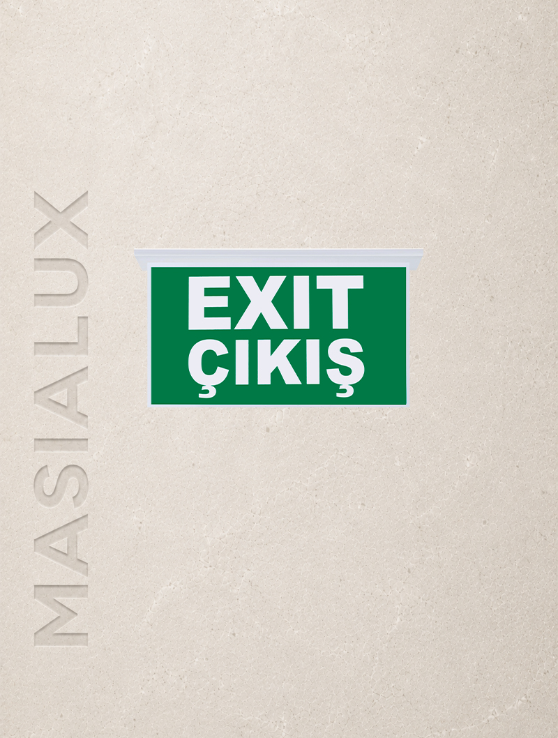 Masialux MX 304 Emergency Lighting and Signage LED armatür 1,5W IP44