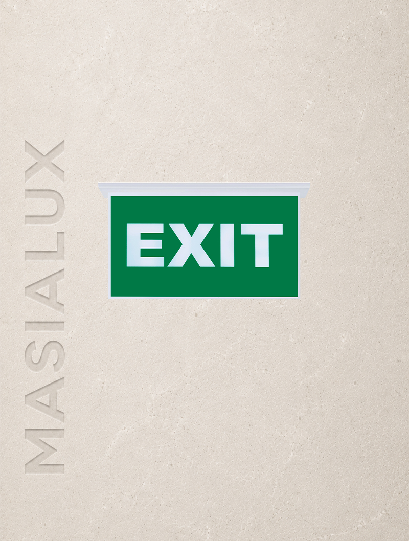 Masialux MX 305 Emergency Lighting and Signage LED armatür 1,5W IP44