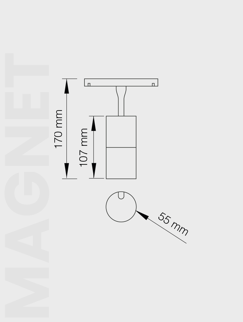 Cleaning Supplies Label, Magnetic, SKU: S-6502