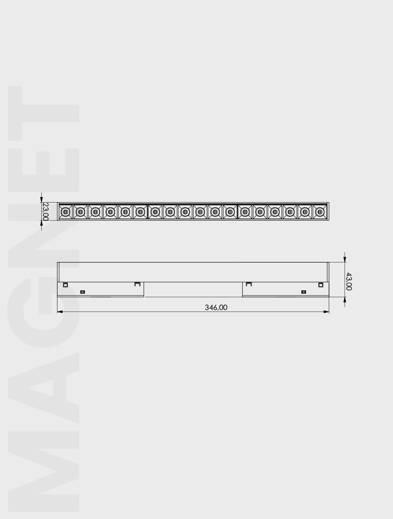 MAGNET SERİSİ | MRM 103-3 MAGNET RAY SPOT – Bild 4