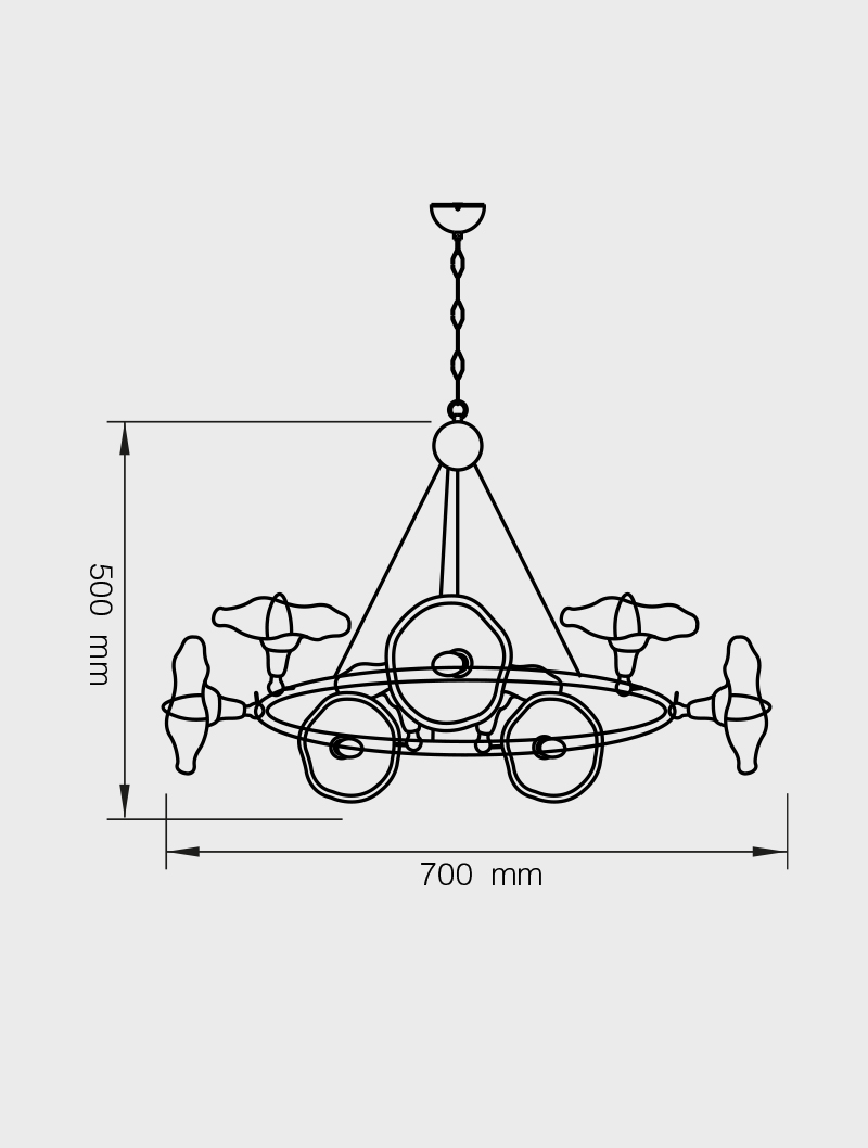 Özel Koleksiyon Sarkıt | MS 909-1 - الصورة 2